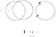 Jagwire Sport XL Shift Cable Kit SRAM/Shimano, White 