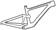 Lizard Skins Clear Protective Frame Wrap - Large