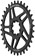 Wolf Tooth Direct Mount Chainring - 36t, SRAM Direct Mount, Drop-Stop B, For SRAM 8-Bolt Cranksets, 0mm Offset, Black