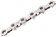 KMC X12 Waxed Chain - 12-Speed, 126 Links, Silver