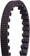 Gates Carbon Drive CDX CenterTrack Belt - 174t, Black