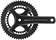 Campagnolo Centaur Crankset - 172.5mm, 11-Speed, 50/34t, 112/146 Asymmetric BCD, Campagnolo Ultra-Torque Spindle Interface, Black