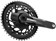 SRAM Force AXS Power Meter Crankset - 165mm, 2x 12-Speed, 46/33t, Direct Mount, DUB Spindle Interface, Iridescent Gray, D2