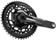 SRAM Force Crankset - 167.5mm, 2x 12-Speed, 46/33t, Direct Mount, DUB Spindle Interface, Iridescent Gray, D2 