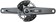 SRAM GX Eagle T-Type Wide Crankset - 165mm, 12-Speed, 32t Chainring, Direct Mount, 2-Guards, DUB Spindle Interface, Dark Polar
