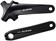 Shimano 105 FC-R7000 Crankset - 165mm, 11-Speed, W/O Rings, 110 BCD, Hollowtech Crank Arms, Hollowtech II Spindle Interface, Black