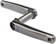 Cane Creek eeWings All-Road Titanium Crankset - 172.5mm, Direct Mount, 30mm Spindle, Brushed Titanium