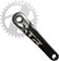 Shimano XTR FC-9200 XC Crankset - 165mm, 12-Speed, 1x, Direct Mount, Hollowtech II Hollow-Forged Crankarms, Black/Silver