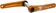 Hope Evo Crankset - 170mm, Direct Mount, 30mm Spindle, For 135/142/141/148mm Rear Spacing, Orange 