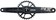 SRAM NX Eagle Fat Bike Crankset - 165mm 12-Speed 30t Direct Mount DUB Spindle Interface Black