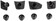 Shimano Ultegra R8000 Chainring Cap and Bolt Set for 46/36t chainring Set