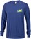 Salsa Tundra Buds Unisex Long Sleeve T-shirt - Navy, White, Yellow, Teal, Green, 2X-Large