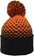 45NRTH Last Light Pom Hat - Orange/Black, One Size 