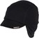 45NRTH 2023 Greazy Cycling Cap - Black, Large/X-Large 