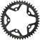 Wolf Tooth 110 BCD Cyclocross and Road Chainring - 46t, 110 BCD, 5-Bolt, Drop-Stop, 10/11/12-Speed Eagle and Flattop Compatible, Black