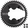 Wolf Tooth Aero Direct Mount 1x Chainring - 46t, 4-Bolt, Drop-Stop ST, Compatible with Shimano Dura-Ace R9200/R9200-P Only, Black