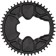 Wolf Tooth Aero Direct Mount 1x Chainring - 46t, 4-Bolt, Drop-Stop ST, Compatible with Shimano Dura-Ace R9200/R9200-P Only, Black