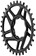 Wolf Tooth Trek TQ Direct Mount Chainring - Drop-Stop B, 32T, Black