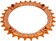 RaceFace 1x Narrow Wide Chainring - 30t, 104 BCD, 10-12-Speed, 7075 Aluminum, Orange