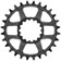 e*thirteen Helix R Chainring - 28t, 11/12-Speed, 52/55mm Flip Flop CL, 3.5mm Offset, e*thirteen DM, Black
