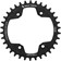 Wolf Tooth 96 BCD Chainring - 34t, 96 Asymmetric BCD, 4-Bolt, For Shimano Cranks, Use 12-Speed Hyperglide+ Chain, Black