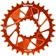 Wheels Manufacturing Direct Mount Chainring - 30t, SRAM 3-Bolt Direct Mount, 3mm Offset, T-Type Chain Compatible, Orange