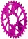 Wheels Manufacturing Direct Mount Chainring - 32t, SRAM 3-Bolt Direct Mount, 3mm Offset, T-Type Chain Compatible, Purple