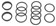 Chris King ThreadFit 30 Bottom Bracket with Fit Kit 3 - English, For 30mm Spindles, Red