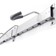 Delta Heavy Duty Track Rack Wall Mount Bike Rack - 4-Bike, Silver






