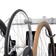 Delta Heavy Duty Track Rack Wall Mount Bike Rack - 4-Bike, Silver






