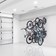 Delta Heavy Duty Track Rack Wall Mount Bike Rack - 6-Bike, Silver