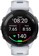 Garmin Forerunner 265 GPS Smartwatch - 46mm, Black Bezel with Whitestone Case, Whitestone/Tidal Blue Silicone Band