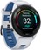 Garmin Forerunner 265 GPS Smartwatch - 46mm, Black Bezel with Whitestone Case, Whitestone/Tidal Blue Silicone Band






