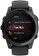Garmin fenix E Smartwatch - 47mm, AMOLED, Slate Gray Steel with Black Silicone Band