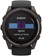 Garmin fenix 8 Smartwatch - 51mm, Solar, Sapphire, Carbon Gray DLC Titanium with Black/Pebble Gray Silicone