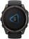 Garmin fenix 8 Smartwatch - 51mm, Solar, Sapphire, Carbon Gray DLC Titanium with Black/Pebble Gray Silicone