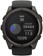 Garmin fenix 8 Smartwatch - 51mm, Solar, Sapphire, Carbon Gray DLC Titanium with Black/Pebble Gray Silicone
