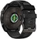 Garmin fenix 8 Smartwatch - 51mm, Solar, Sapphire, Carbon Gray DLC Titanium with Black/Pebble Gray Silicone