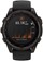 Garmin fenix 8 Smartwatch - 47mm, Solar, Sapphire, Carbon Gray DLC Titanium with Black/Pebble Gray Silicone