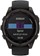Garmin fenix 8 Smartwatch - 47mm, Solar, Sapphire, Carbon Gray DLC Titanium with Black/Pebble Gray Silicone