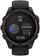 Garmin fenix 8 Smartwatch - 47mm, Solar, Sapphire, Carbon Gray DLC Titanium with Black/Pebble Gray Silicone