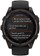 Garmin fenix 8 Smartwatch - 47mm, Solar, Sapphire, Carbon Gray DLC Titanium with Black/Pebble Gray Silicone