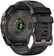 Garmin fenix 8 Smartwatch - 51mm, AMOLED, Sapphire, Carbon Gray DLC Titanium with Black/Pebble Gray Silicone