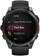 Garmin fenix 8 Smartwatch - 47mm, AMOLED, Sapphire, Carbon Gray DLC Titanium with Black/Pebble Gray Silicone