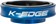 K-EDGE Gravity Stem Cap Mount for Garmin Quarter Turn Type Computers, Blue