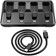 SRAM AXS 4-Port Battery Charger - Compatible with AXS Batteries used on SRAM, eTap, and RockShox AXS Components (Battery sold separate)