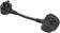 Bosch PowerMore Battery Cable - Cable Laid Away From The Battery Holder, 50mm (BCH3925_50), The smart system Compatible