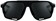 100% Norvick Sunglasses - Matte Black, Gray PEAKPOLAR Lens






