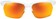 100% Sportcoupe Sunglasses - Soft Tact White, HiPER Red Multilayer Mirror Lens 