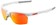 100% Sportcoupe Sunglasses - Soft Tact White, HiPER Red Multilayer Mirror Lens






